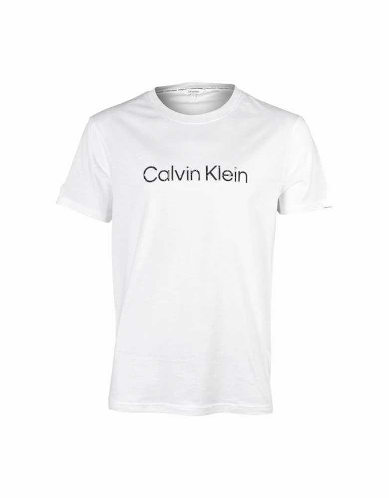 Logo Relaxed Crew-Neck T-Shirt, White