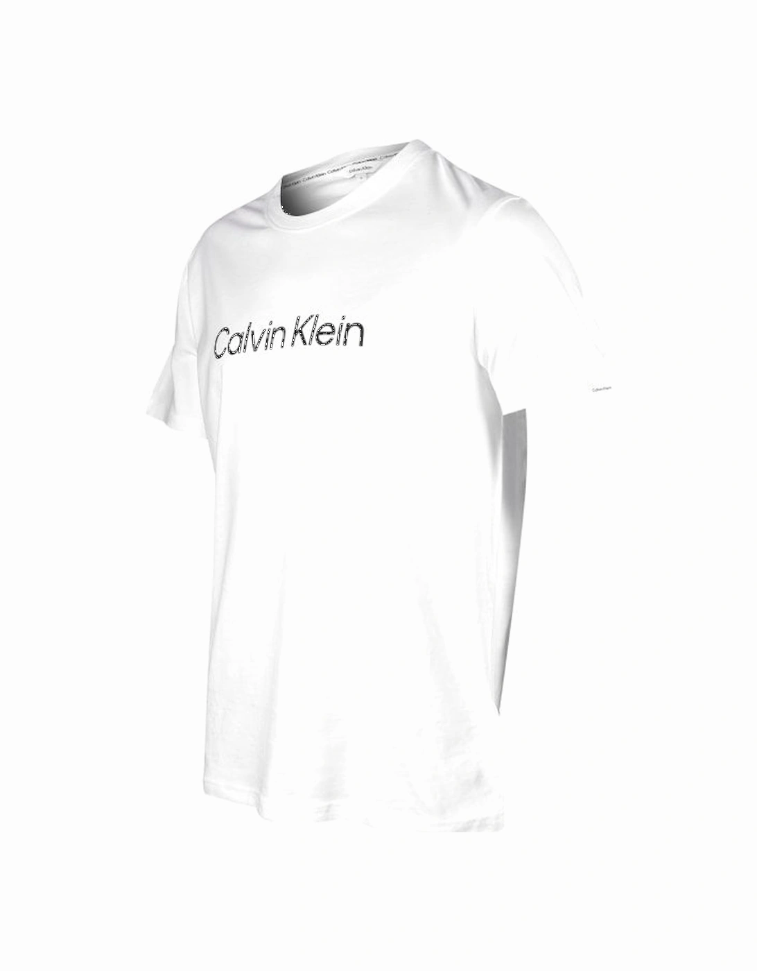 Logo Relaxed Crew-Neck T-Shirt, White