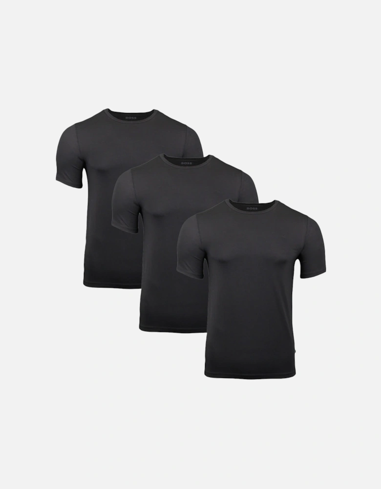 3-Pack Bamboo T-Shirts, Black