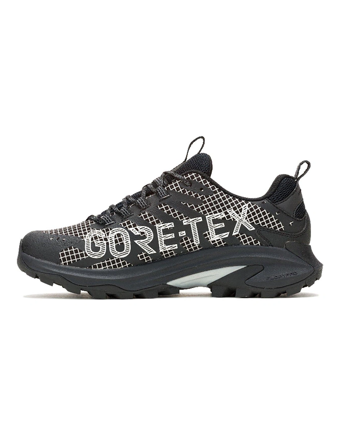 Men's Moab Speed 2 Reflective Gore-Tex Hiking Shoes - Black