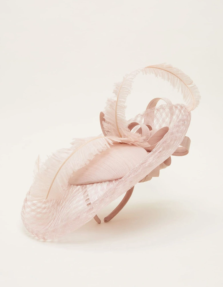 Statement Feather Disc Fascinator