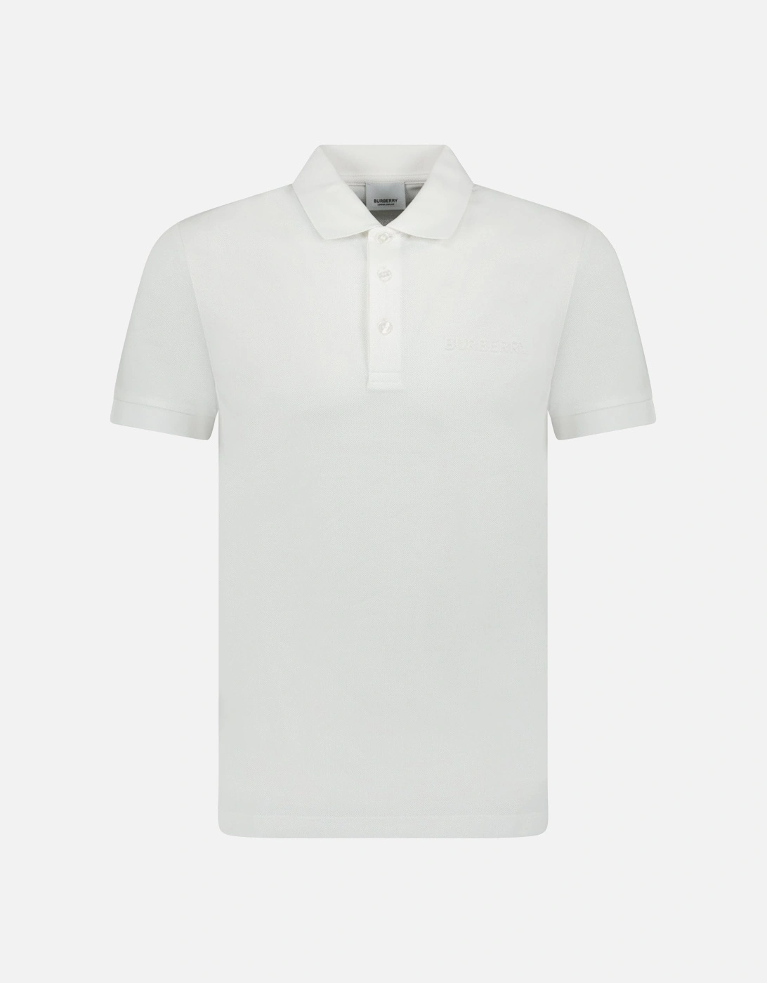 'Hartford' Embossed Logo Polo White, 3 of 2