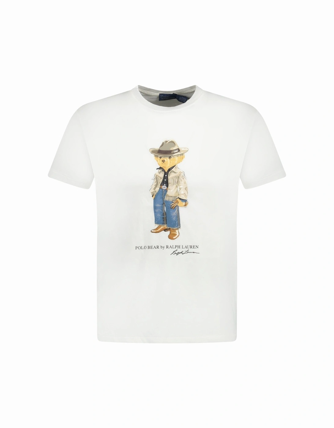 Polo Bear Cotton Jersey T-Shirt White, 3 of 2