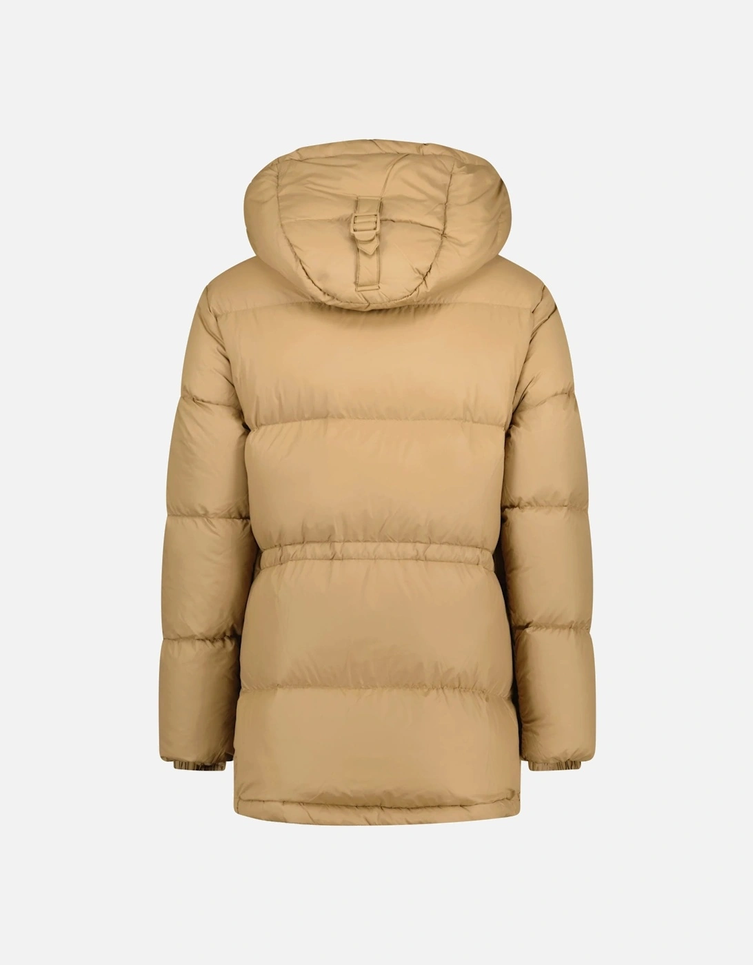 Burberry Haworth Mid Length Down Puffer Jacket Beige