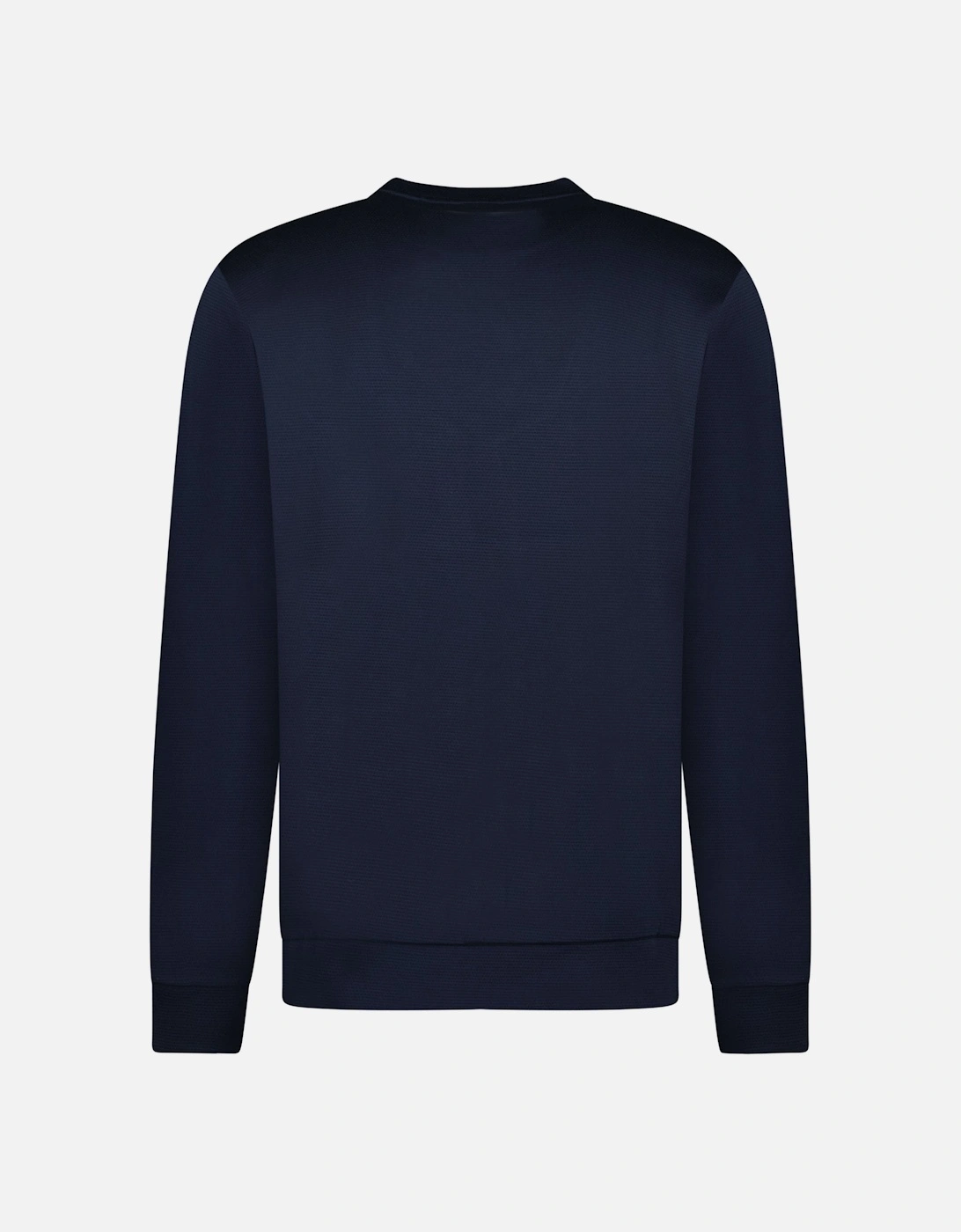 Salbo Mirror Crewneck Sweatshirt Navy