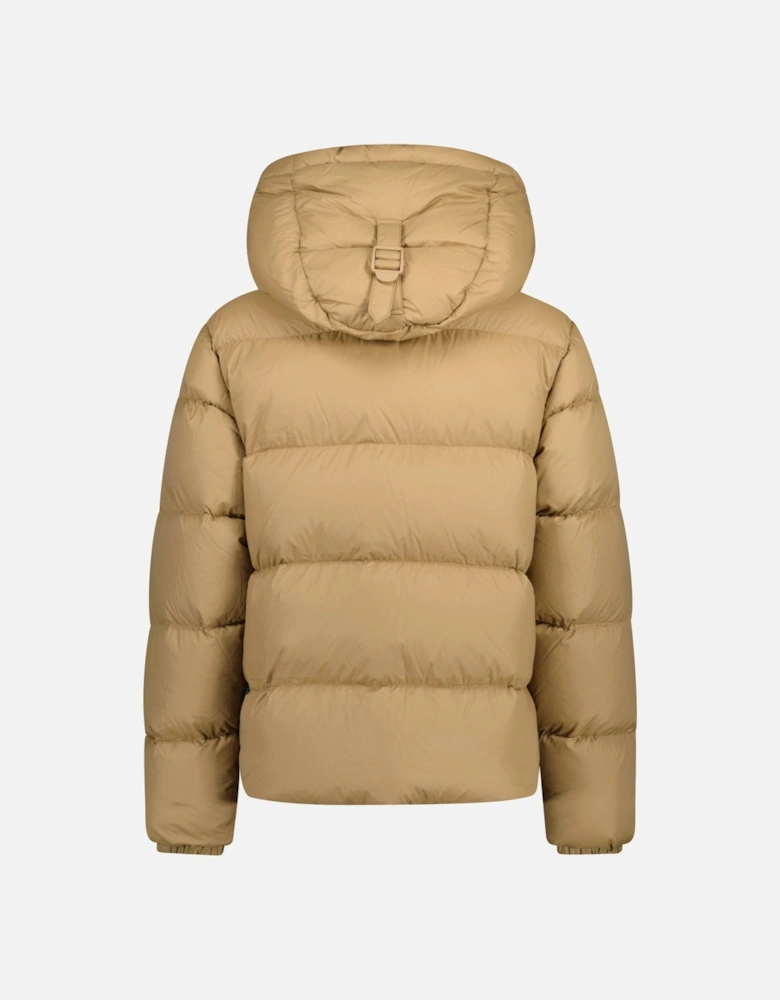 Halsby Down Puffer Jacket Beige