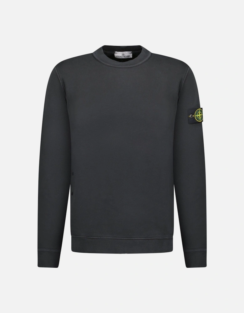 Old Effect Crewneck Sweatshirt Black