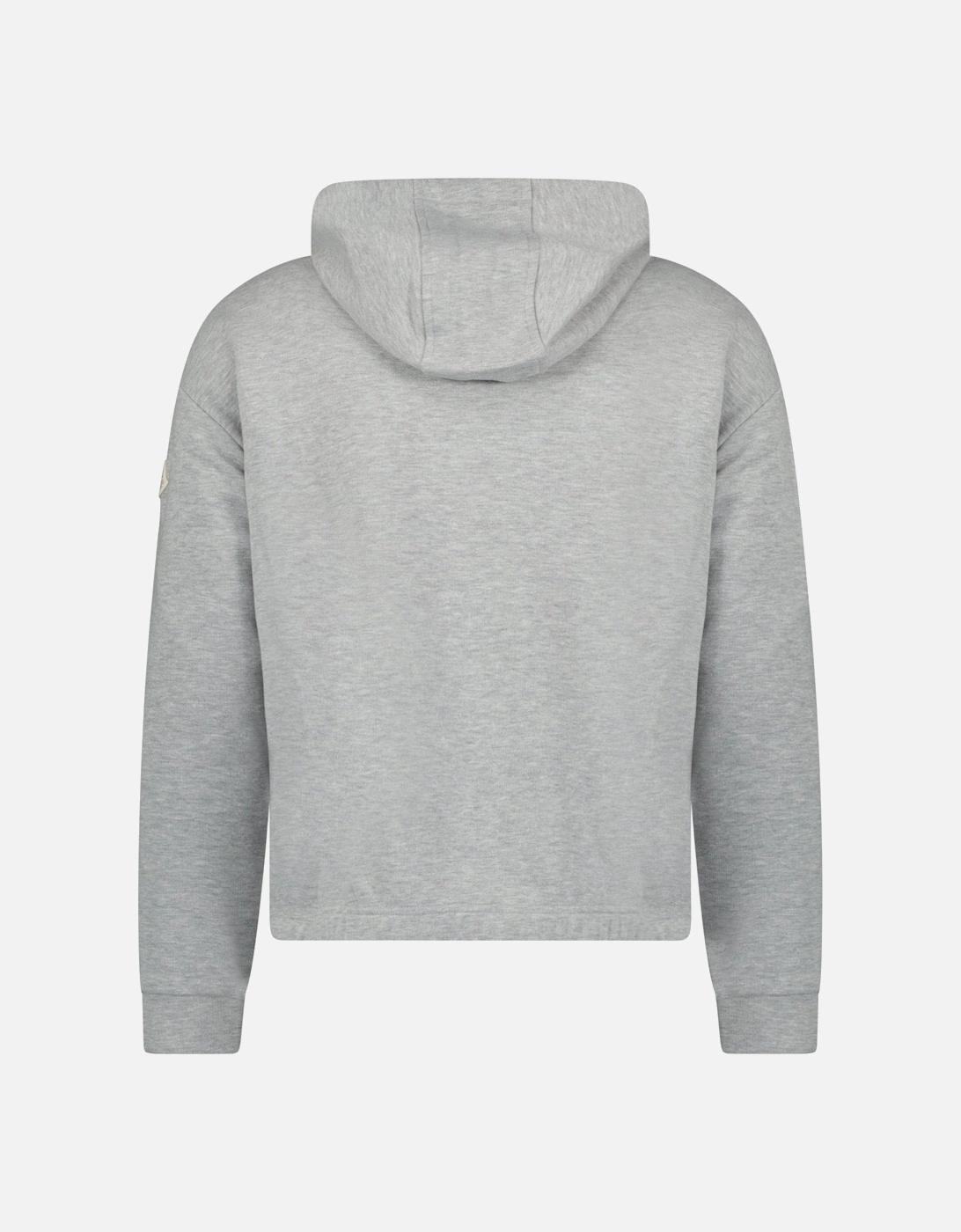 Logo Patch Hoodie in Grey