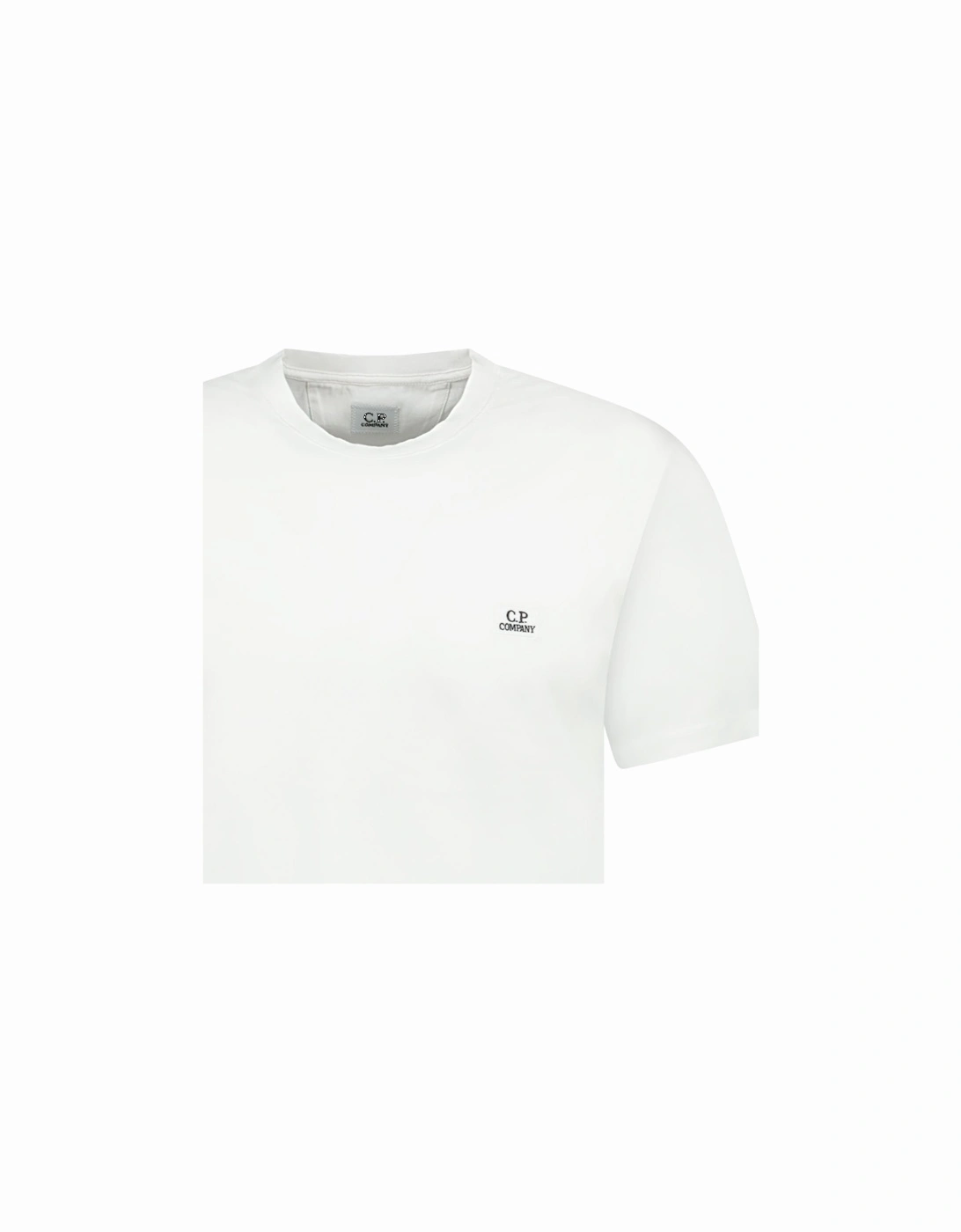 30/1 Stitch Logo T-Shirt White