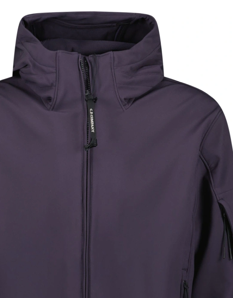 Shell-R Hooded Lens Jacket Nightshade