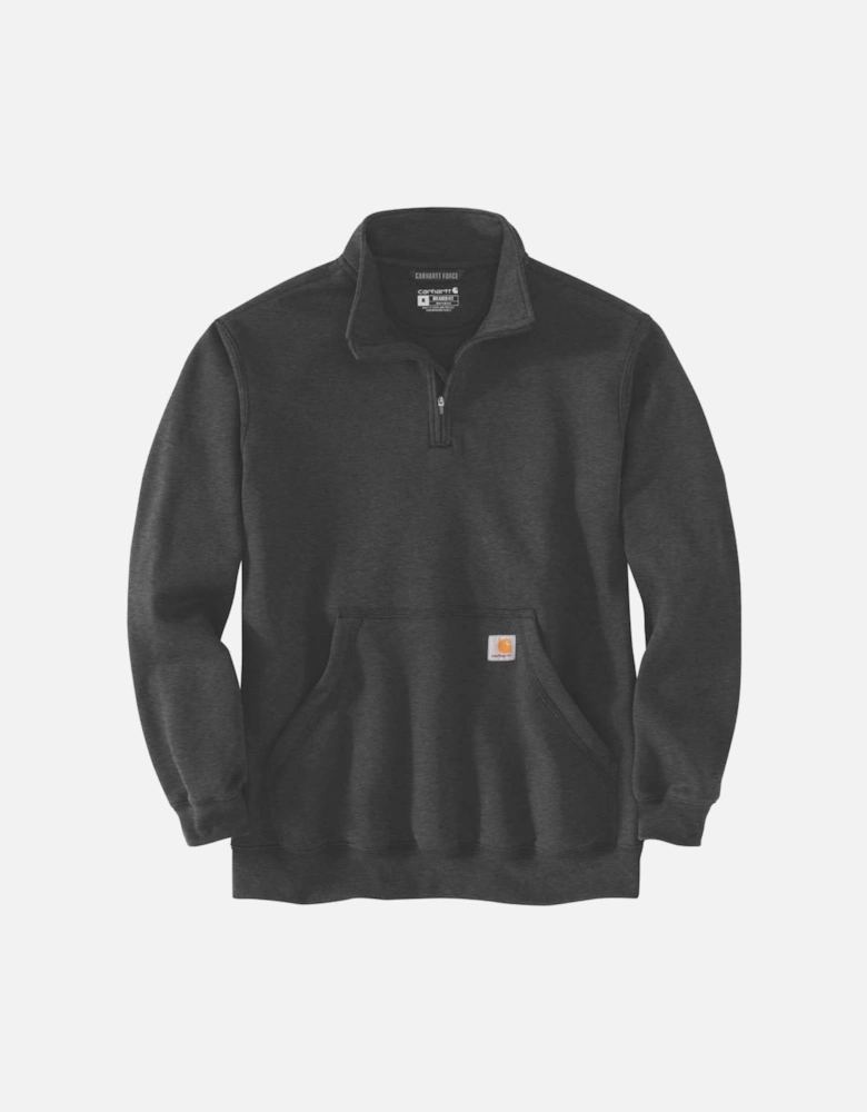 Carhartt Mens Quarter Zip Loose Fit Mock Neck Sweatshirt