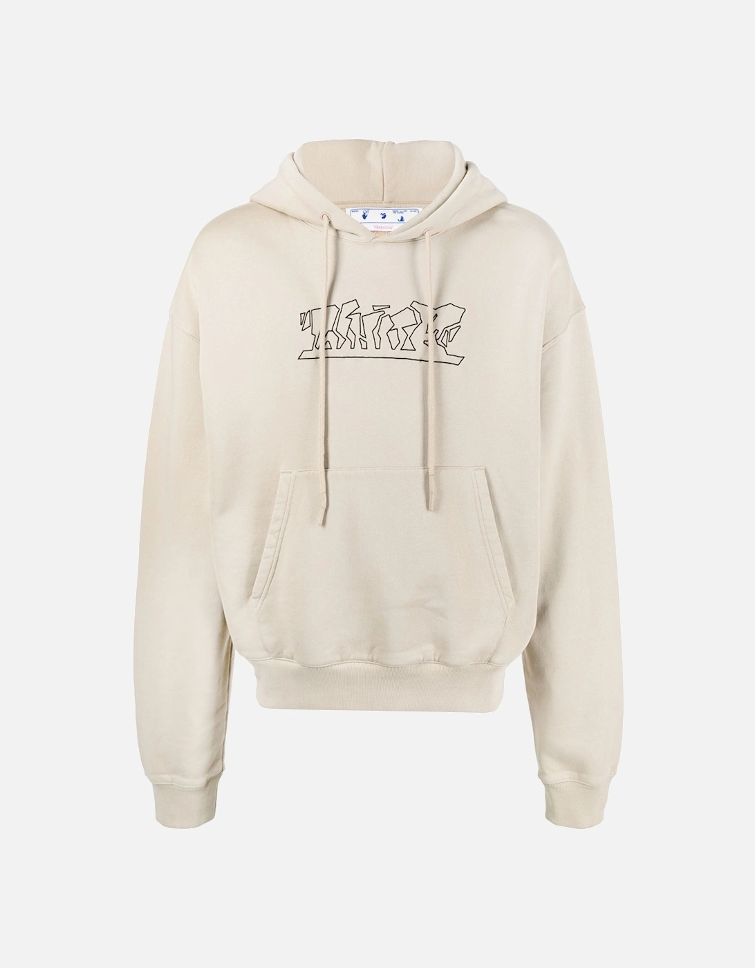 Figure of Speech Over Hoodie in Beige, 6 of 5