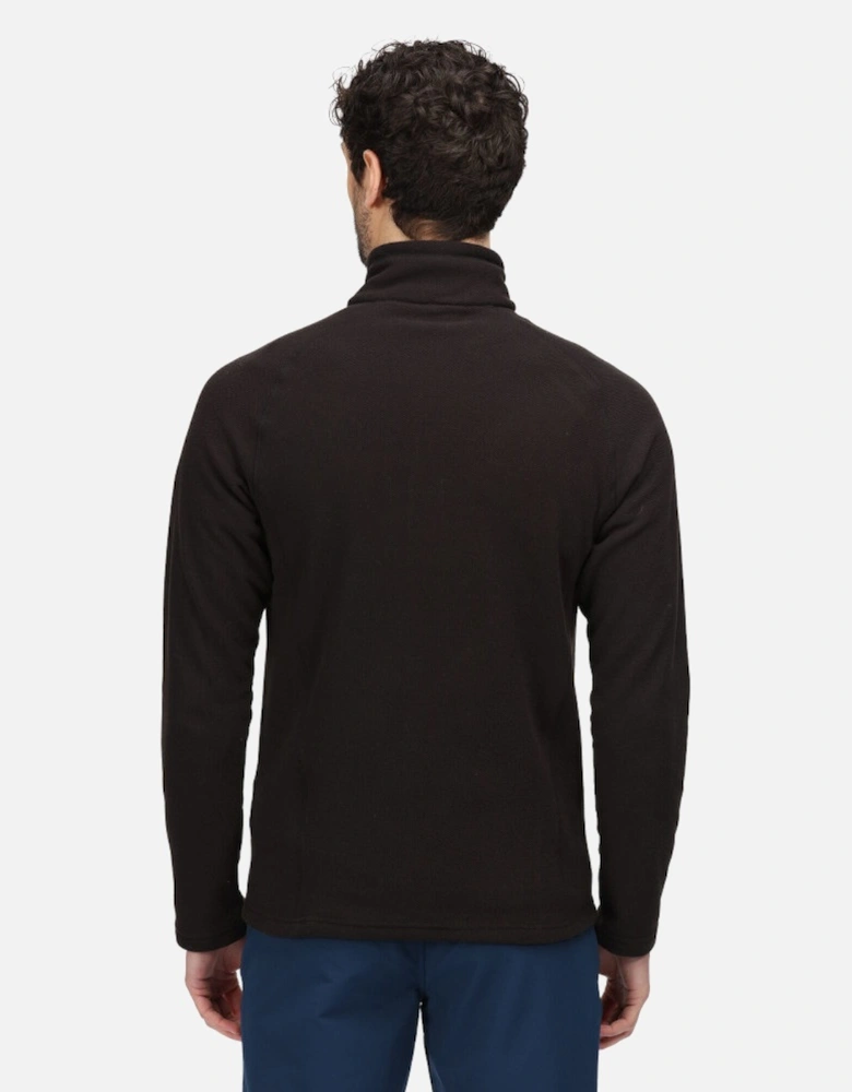 Mens Kenger Polyester Zip Neck Honeycomb Fleece Jacket