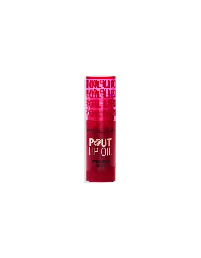 Pout Lip Oil Cherry Red