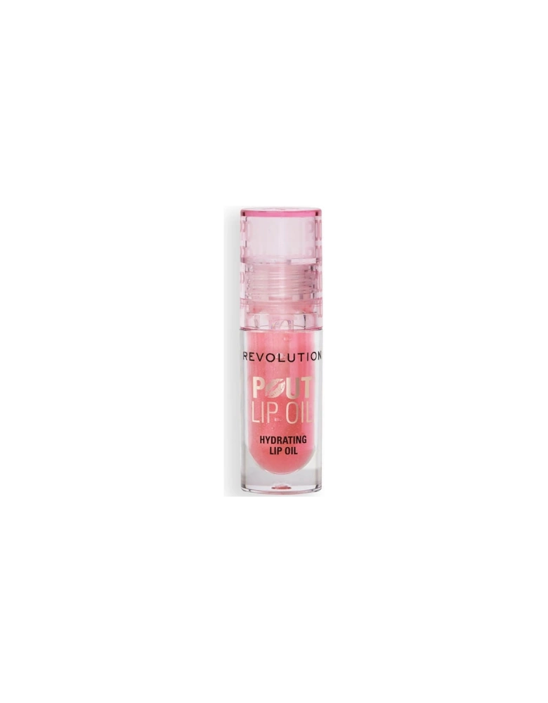 Pout Lip Oil Glam Pink Shimmer