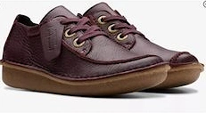 Clark Funny Dream in Wine leather