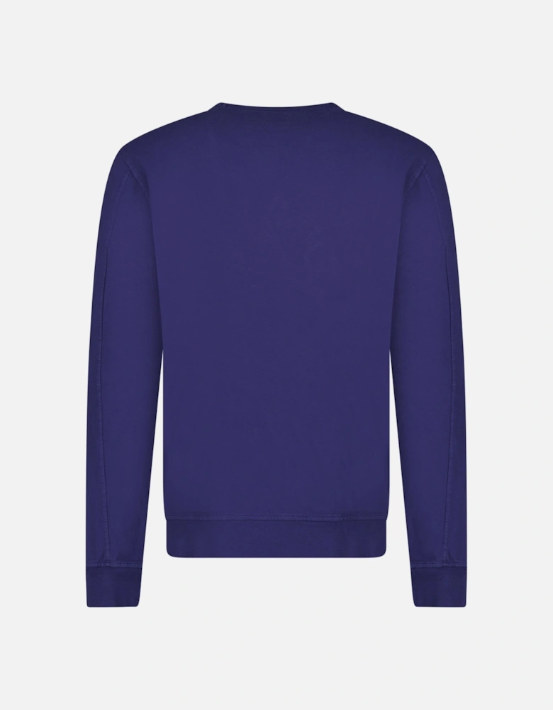 Lens Light Fleece Sweatshirt Medval Blue