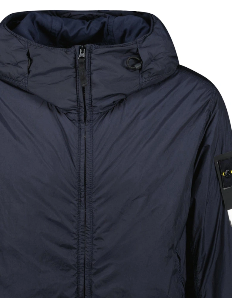 Crinkle Reps Hooded Primaloft-TC Jacket in navy