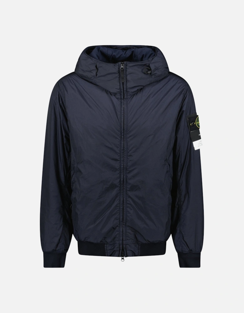 Crinkle Reps Hooded Primaloft-TC Jacket in navy