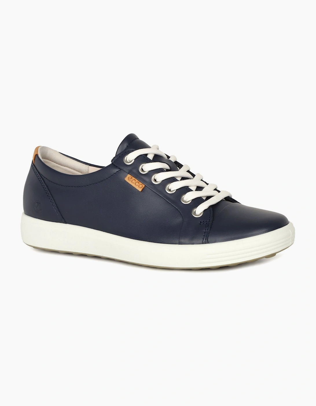 Ecco Women's Soft 7 Lace Up Womens Shoes - Black - Size: 6