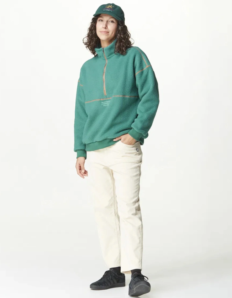 Women's Cylla 1/4 Fleece Bayberry