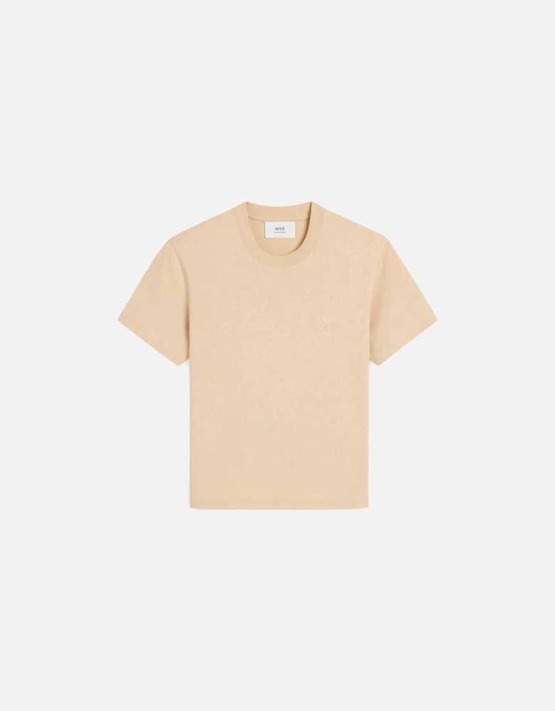 ADC Embossed T-Shirt Beige