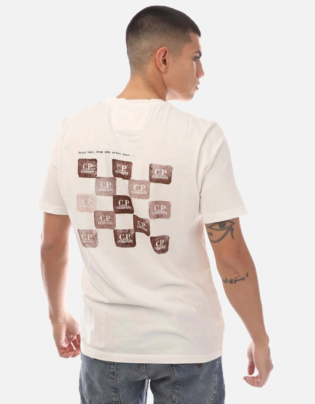 24/1 Jersey Back Graphic T-Shirt