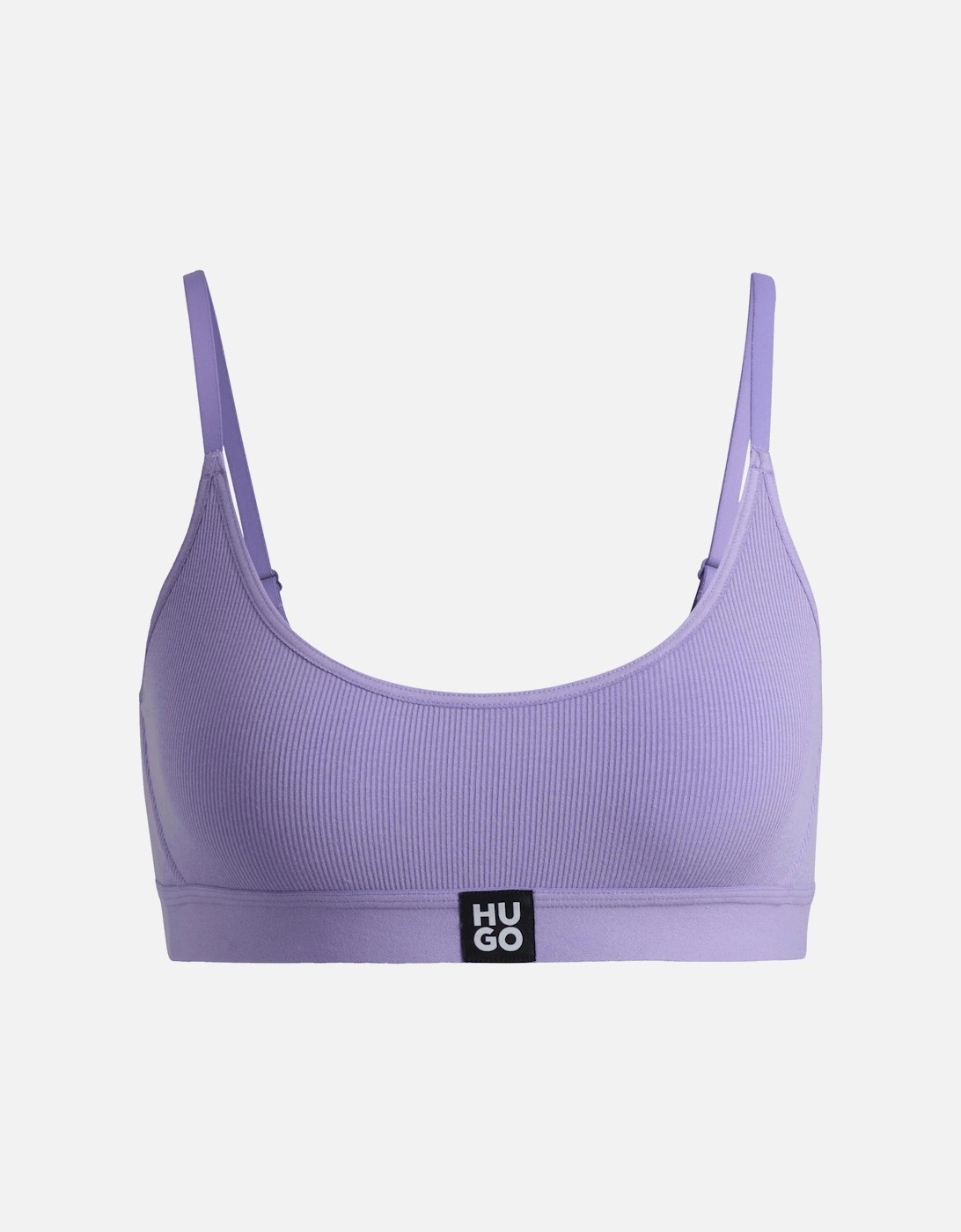 Stretch-Modal Bralette with Logo Band, 6 of 5