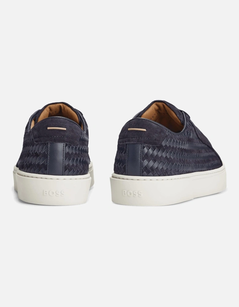Gary Italian Made Woven Trainers