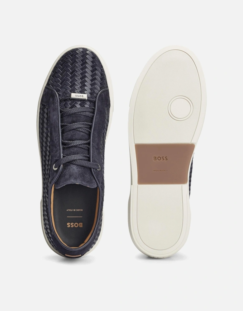 Gary Italian Made Woven Trainers