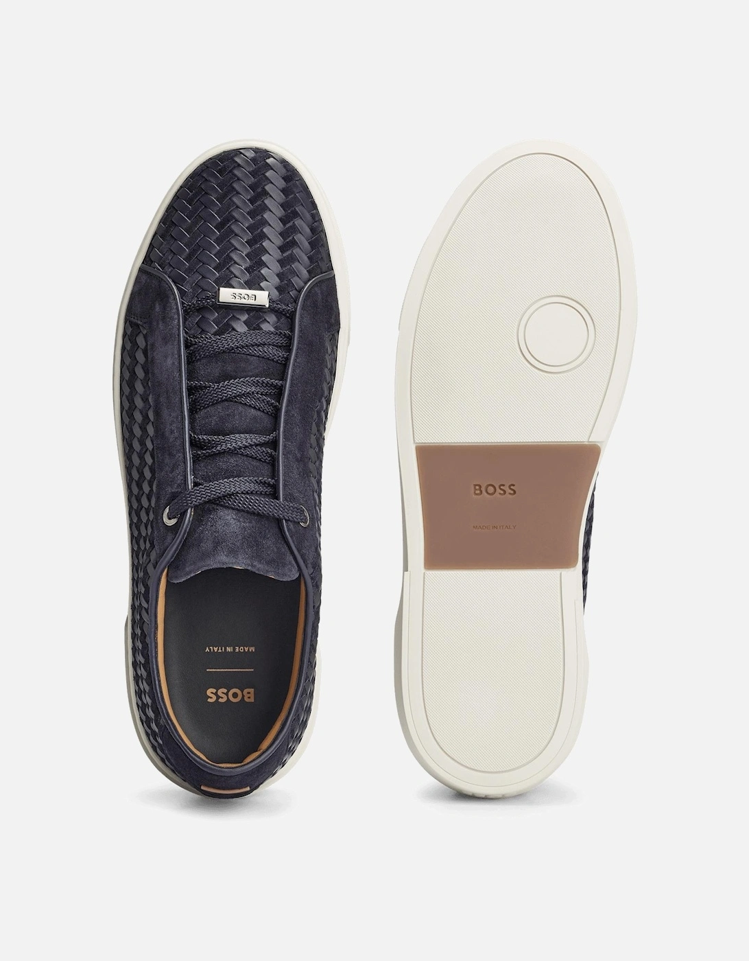 Gary Italian Made Woven Trainers