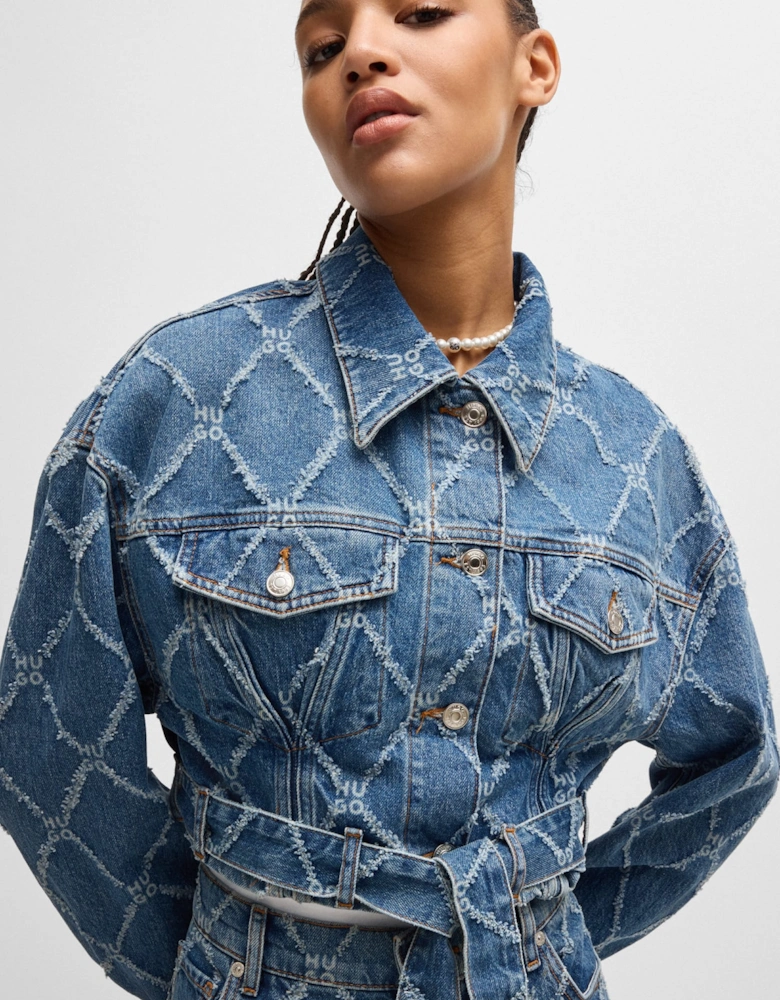 Cropped Denim Jacket