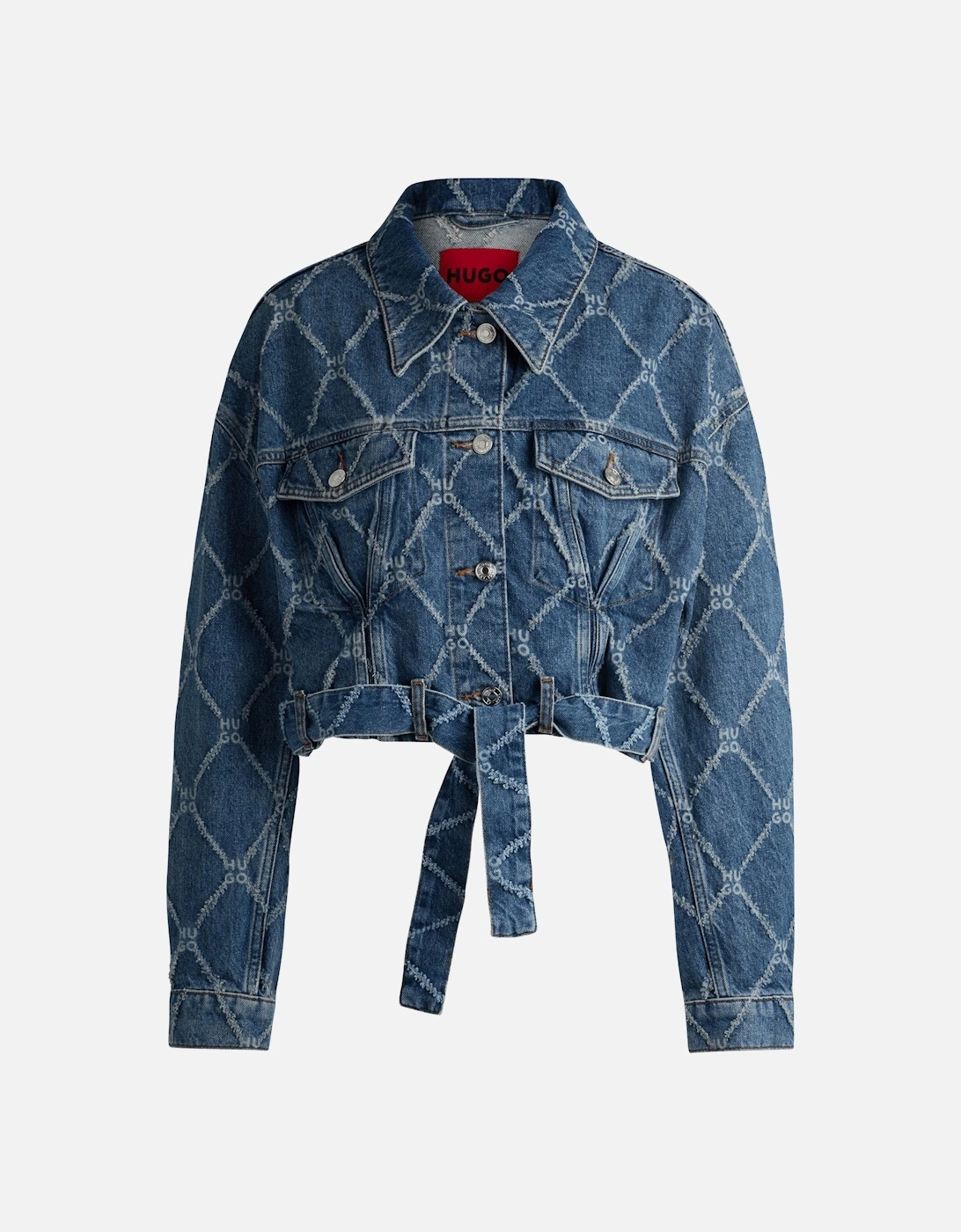 Cropped Denim Jacket, 7 of 6