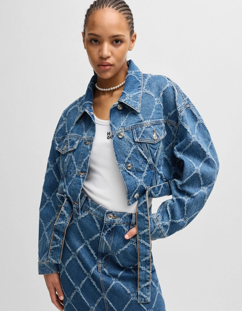 Cropped Denim Jacket