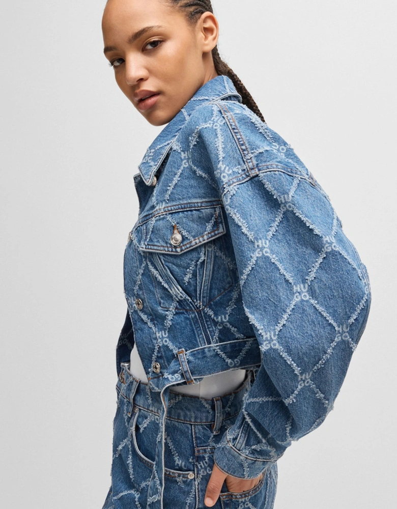 Cropped Denim Jacket