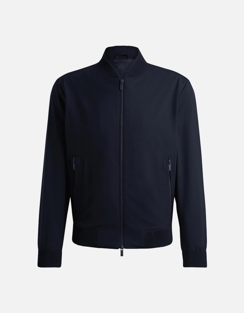 Slim-Fit Blouson Jacket