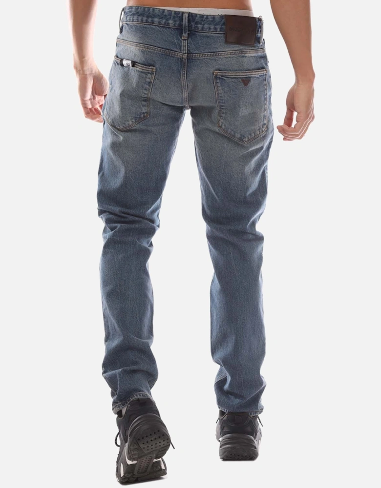 J06 Slim-Fit Washed Jeans