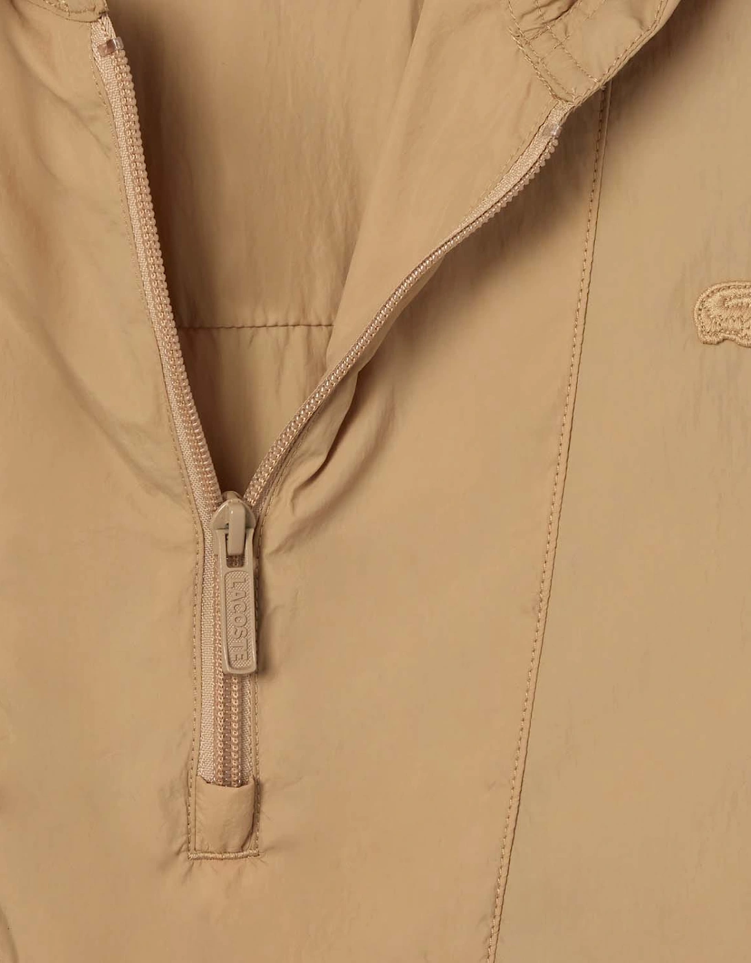 Lightweight Water-Repellent Hooded Jacket