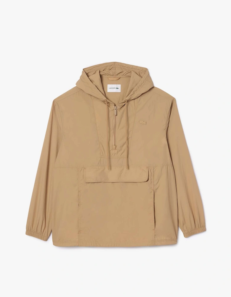 Lightweight Water-Repellent Hooded Jacket