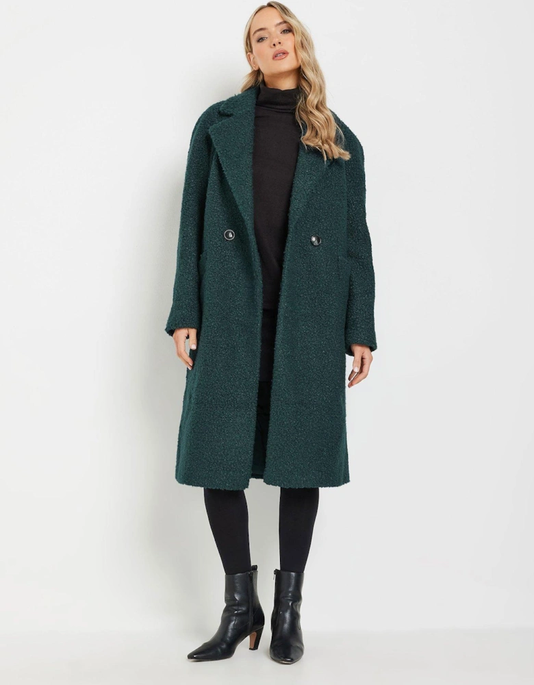 Crombie Wrap Coat - Blue