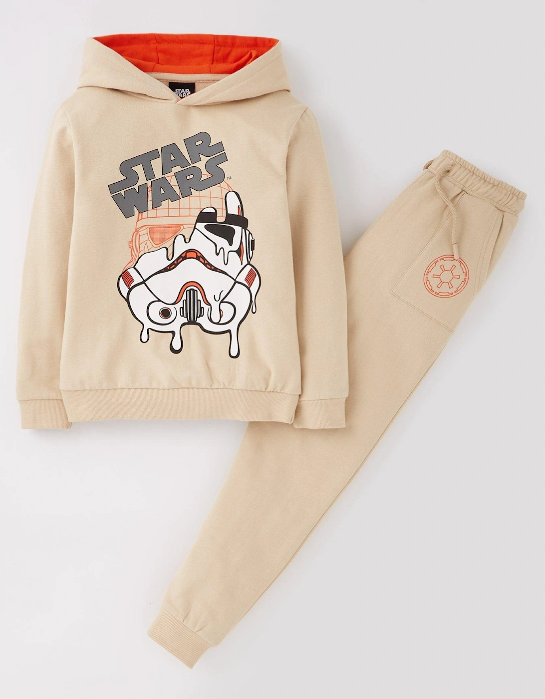 2 Piece Stormtrooper Hoodie And Jogger Set - Brown, 5 of 4