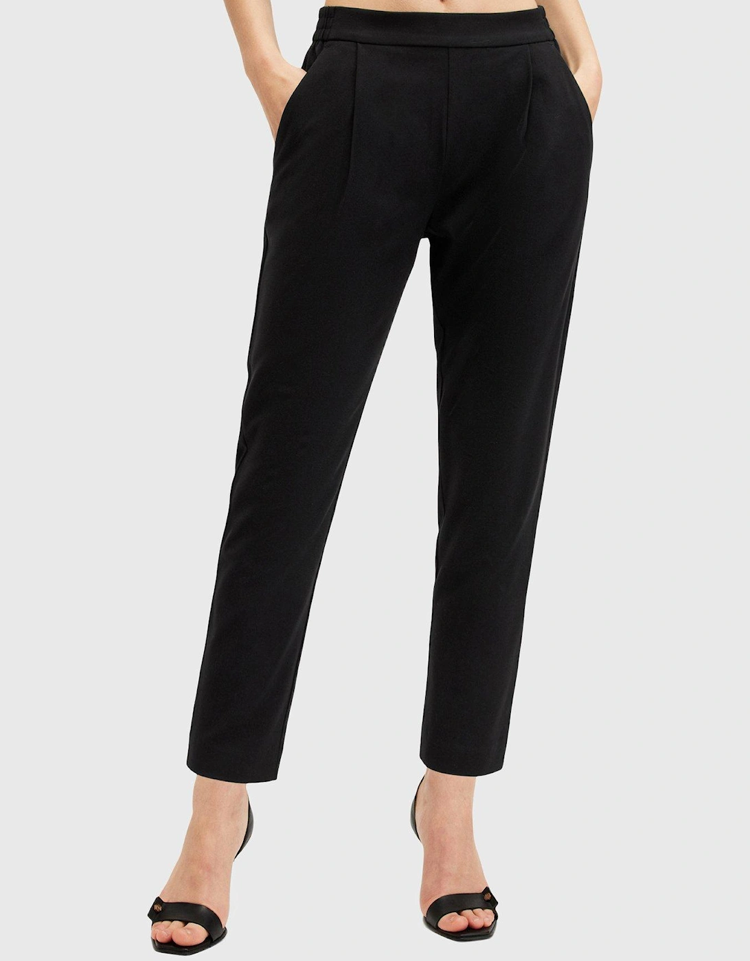 Aleida Lightweight Tri Trousers - Black, 7 of 6