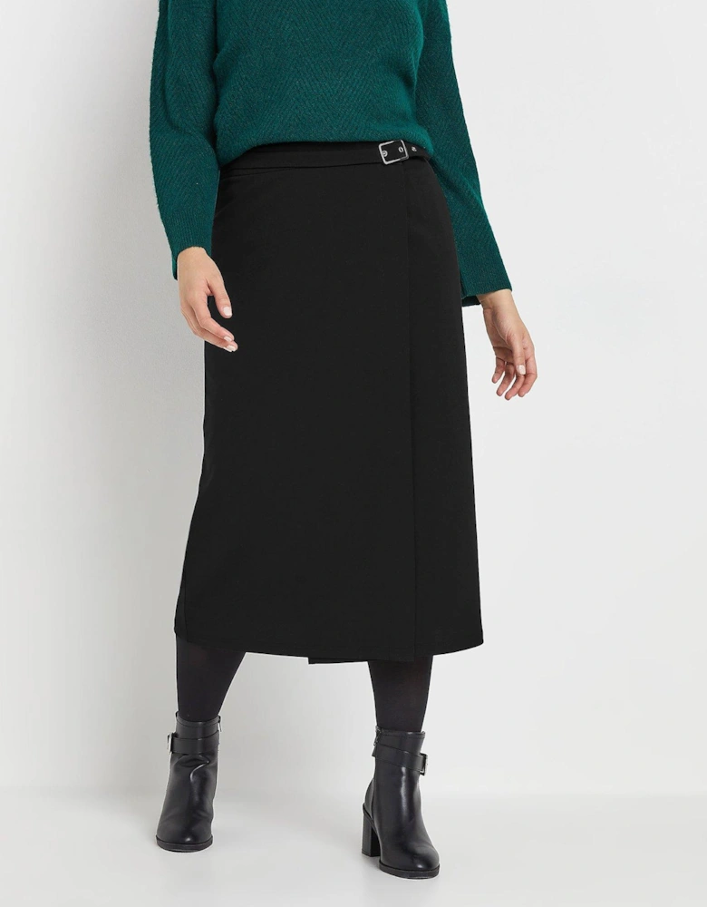 Buckle Skirt - Black