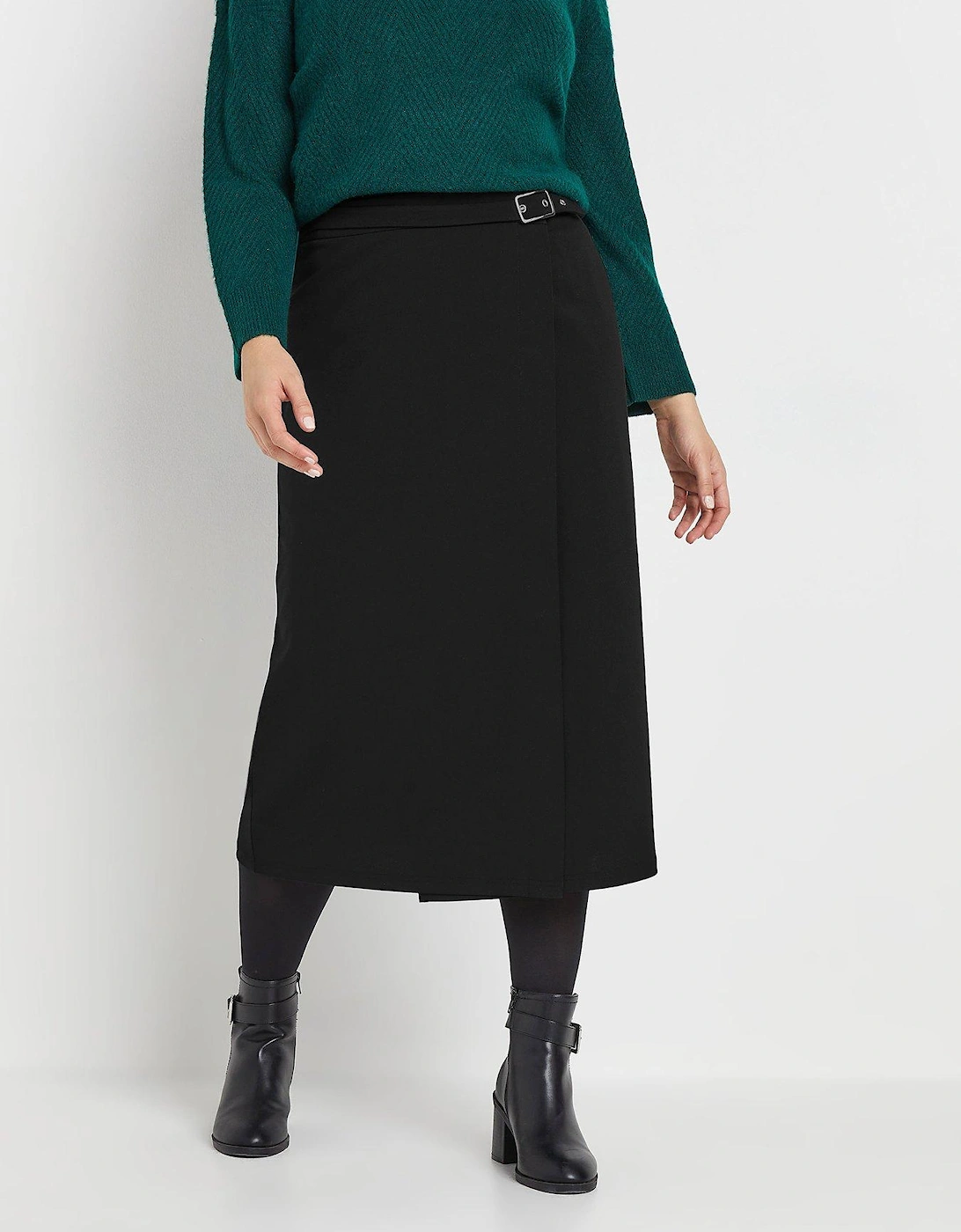 Buckle Skirt - Black, 2 of 1