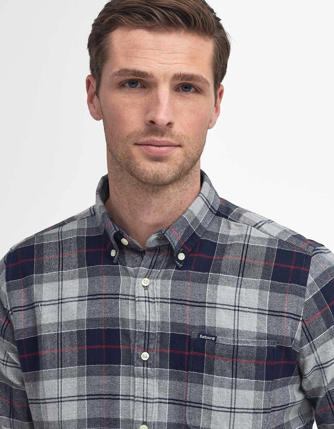 Tailored Fit Tartan Kyeloch Shirt