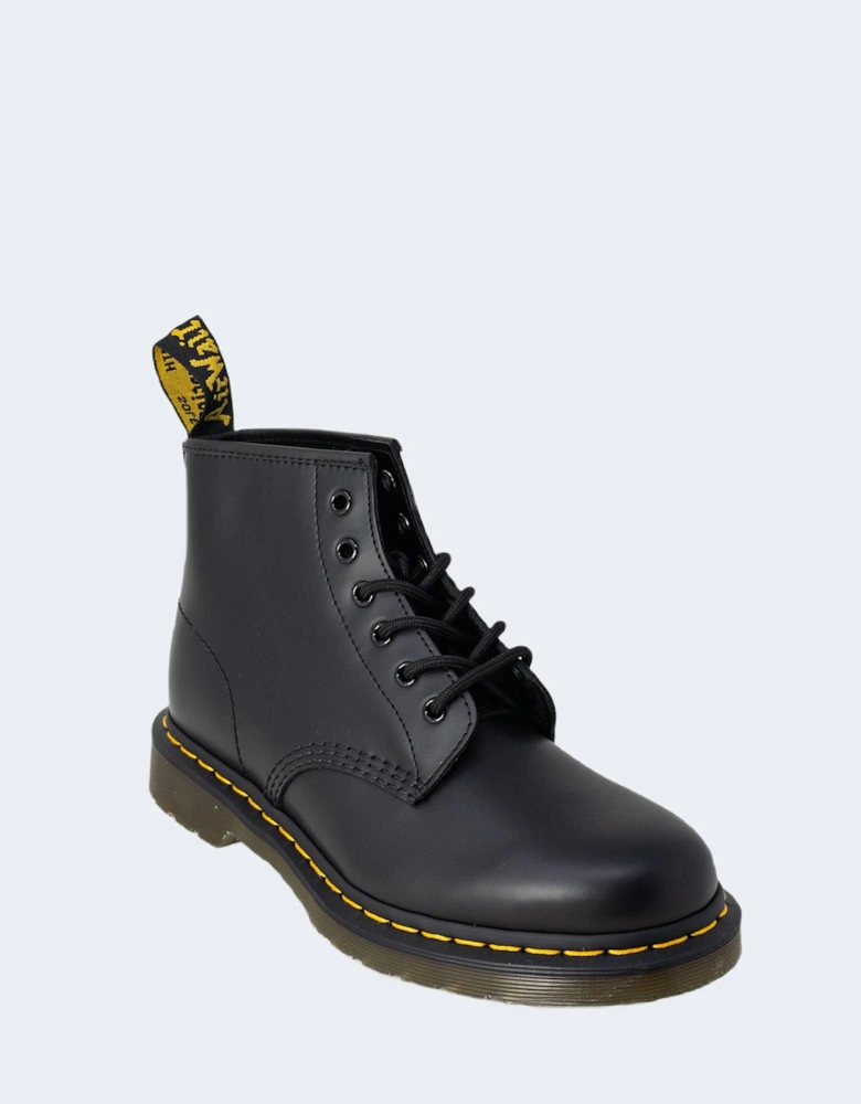 Lace-Up Black Womens Boots