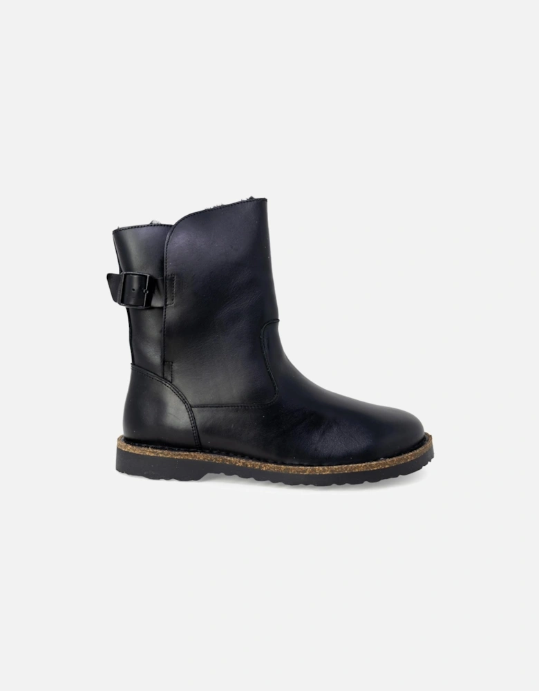 ShearlingLined Leather Boots Women - Black