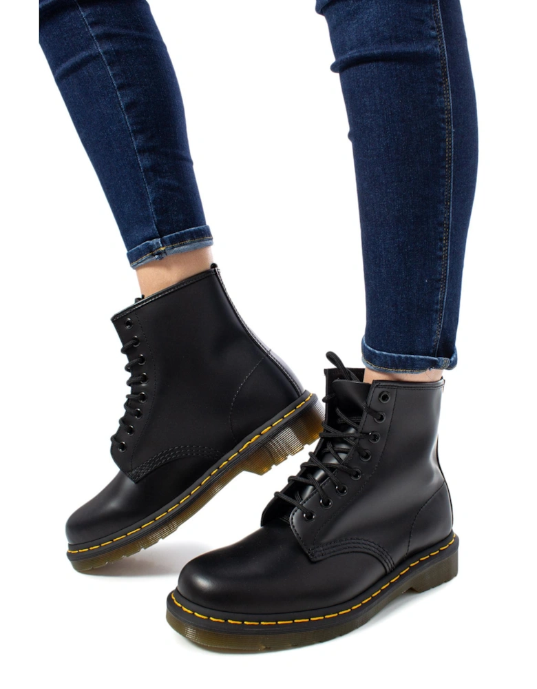 1460 Smooth Leather Boots Women - Black