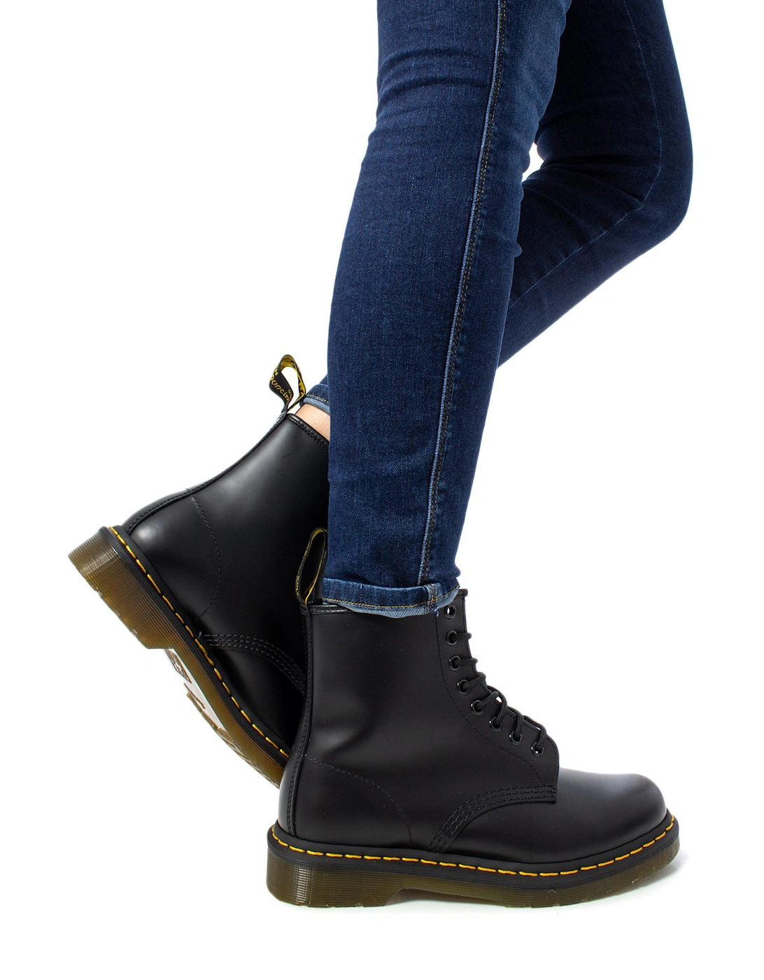 1460 Smooth Leather Boots Women - Black