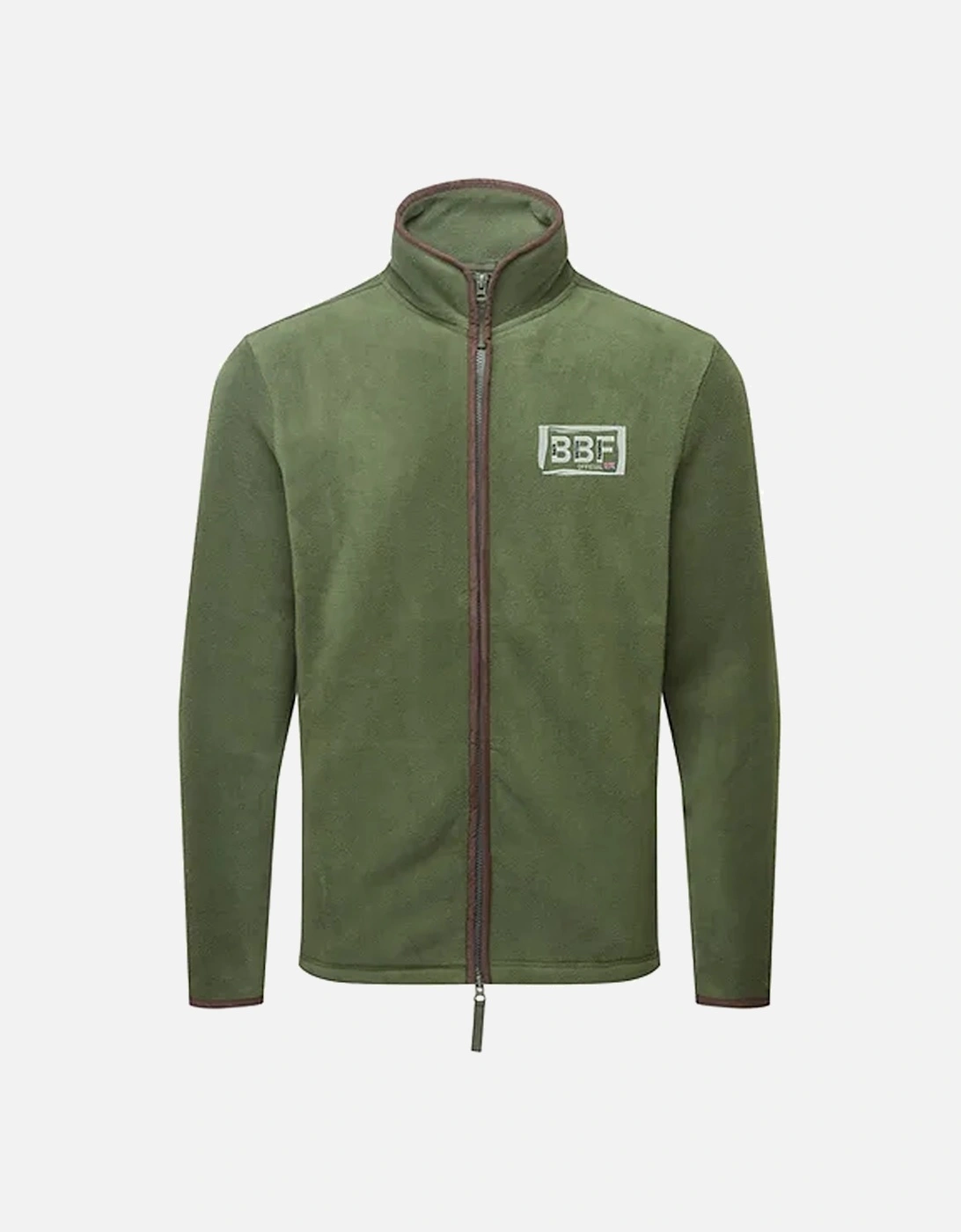 Back British Farming Men's Fleece Jacket Moss Green, 2 of 1